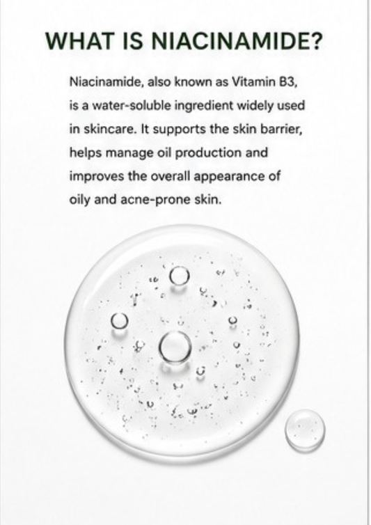 Niacinamide for Oily Skin: Benefits, Uses How to Add It to Your Skincare Routine