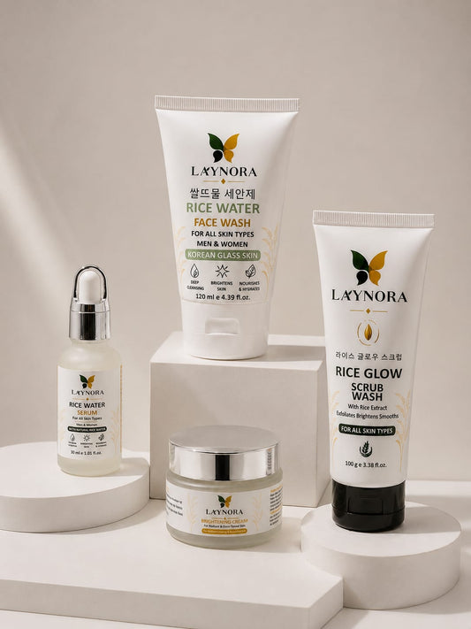 Complete Rice Glow Routine